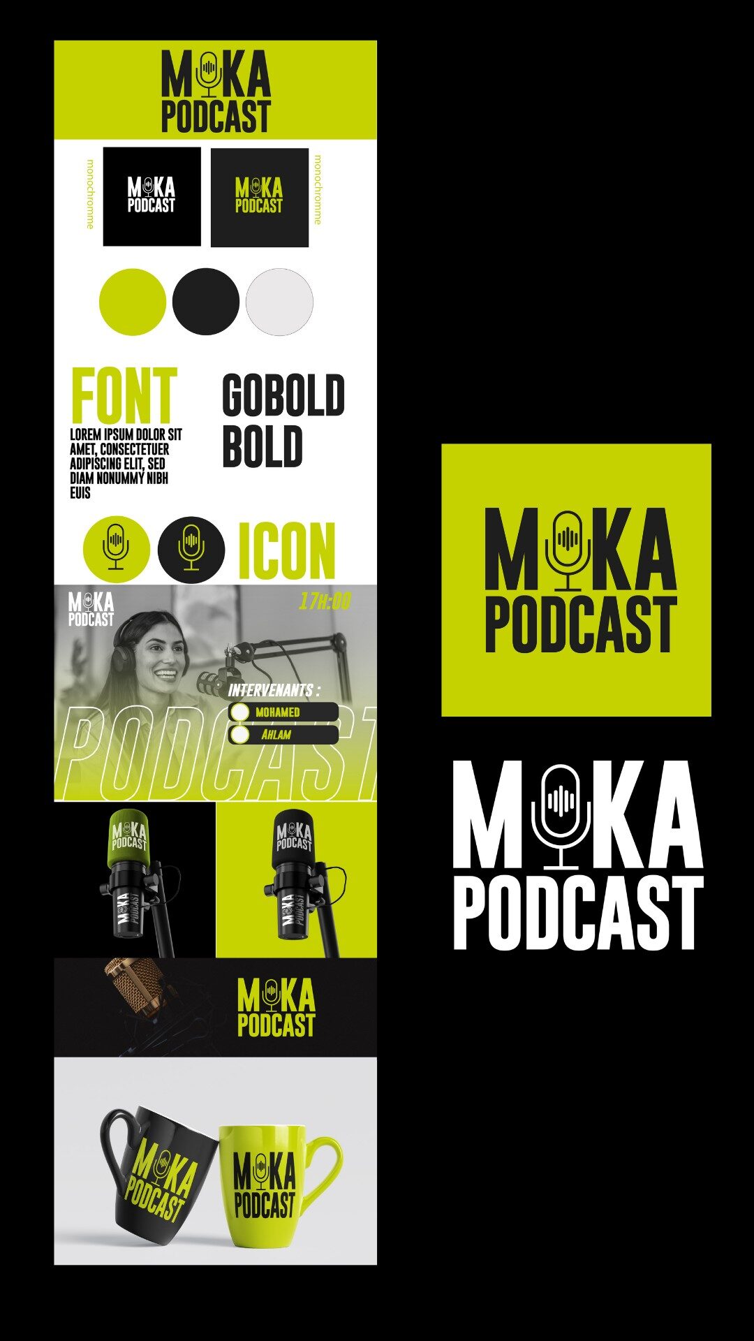 MOKA PODCAST BRANDING