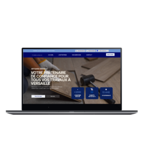 Site vitrine france artisans versaille crée par intouch