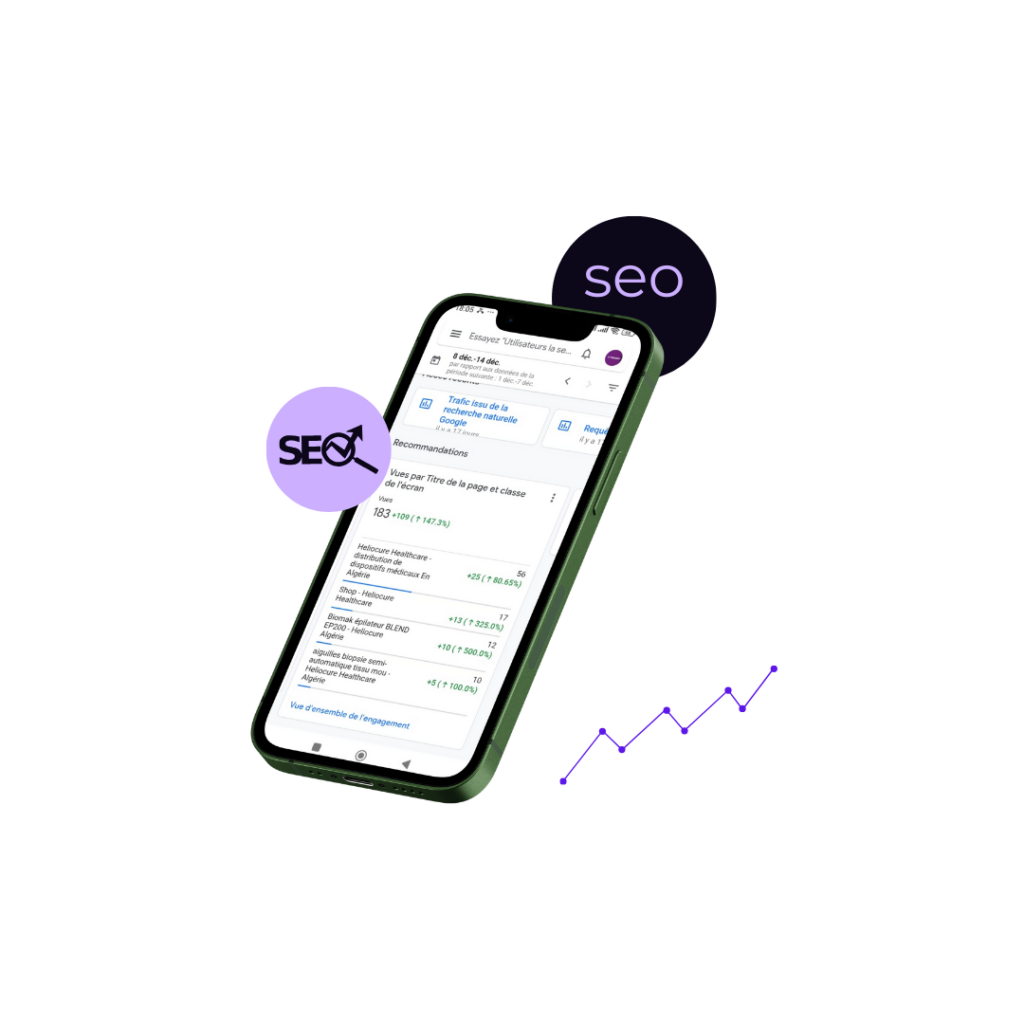 site web vitrine optimisé
